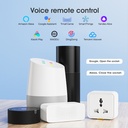 Tuya smart WIFI socket universal plug metering remote control switch APP timing