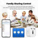 Tuya smart WIFI socket universal plug metering remote control switch APP timing