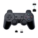 Single wireless game controller with 2.4G receiver can support PC/Android TV/smart box