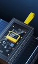 22.5W Fast Charging Transparent Mech Armor Power Bank with Digital Display