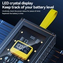 22.5W Fast Charging Transparent Mech Armor Power Bank with Digital Display