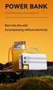 10000mAh PD22.5W super fast charging with built-in cable power bank