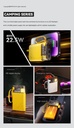 10000mAh PD22.5W super fast charging with built-in cable power bank