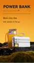 10000mAh PD22.5W super fast charging with built-in cable power bank