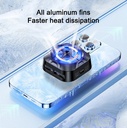 Type-C USB Powered X79 Magnetic Mobile Phone Semiconductor Cooling Radiator Fan