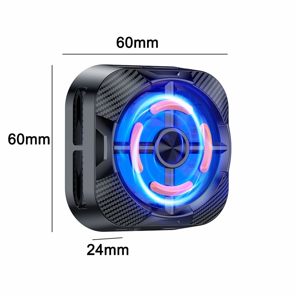 Type-C USB Powered X79 Magnetic Mobile Phone Semiconductor Cooling Radiator Fan
