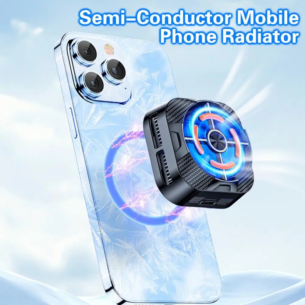Type-C USB Powered X79 Magnetic Mobile Phone Semiconductor Cooling Radiator Fan