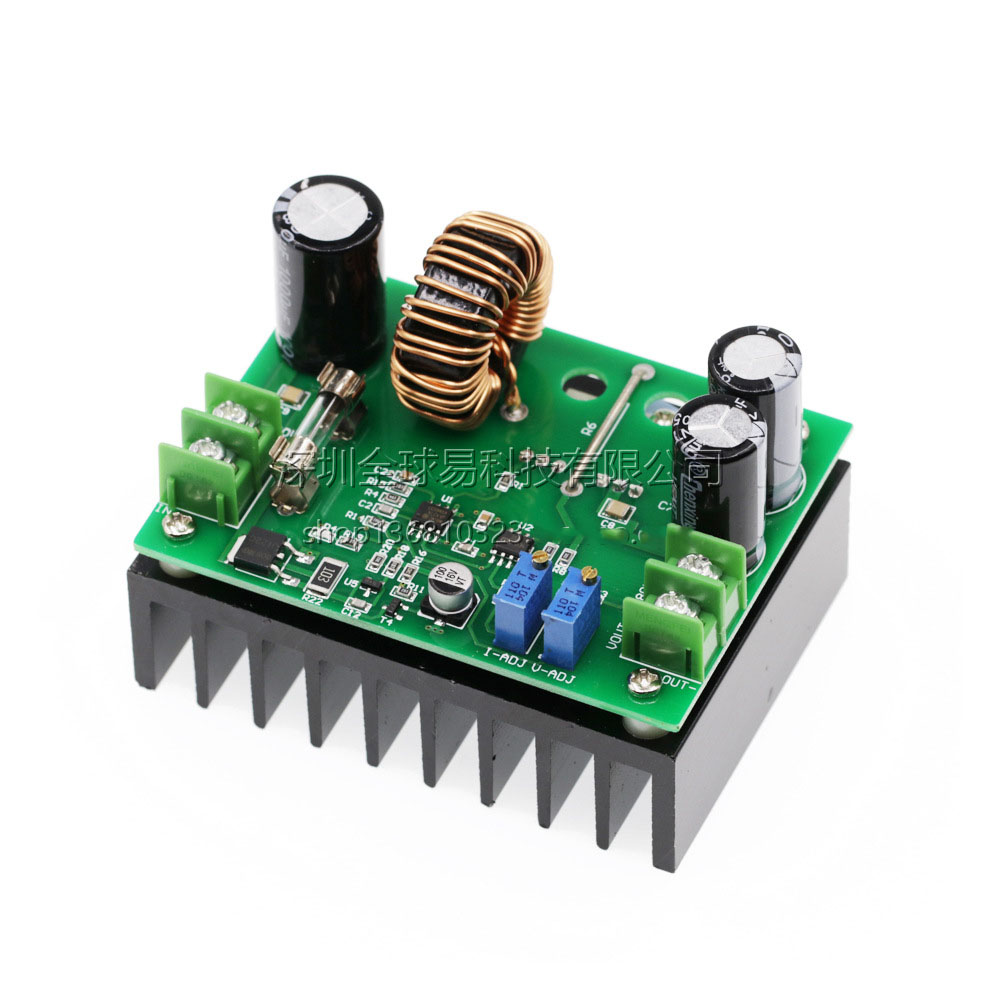 600W Boost Module Power Supply DC-DC Step Up Constant Current Voltage 12V-60V To 12v-80V Booster Converter