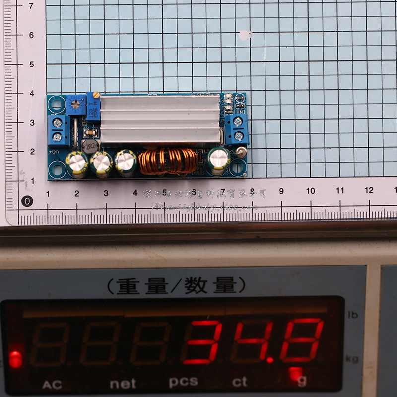 DC-DC Input 5-30V Output 0.5-30V 4A 60W automatic buck-boost power supply module constant current buck-boost low ripple high conversion efficiency