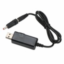 USB to DC5.5/3.5mm router optical modem boost cable 5V booster to 9V12V charging cable with led display