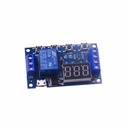 1 Channel 5V Relay 6-30V Relay Module OFF/ON Switch Trigger Time Delay Circuit Timer Cycle 999 minutes Adjustable XY-J02