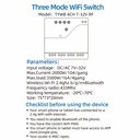 Tuya RF 433Mhz WIFI Smart 4CH Receiver Module Wireless Remote Timing Voice Control Remote Control Switch AC DC 7-32V