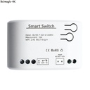 eWeLink Smart Wifi RF 433Mhz Relay Module On Off Controller 1CH 7-32V 10A Remote Control Light Switch