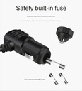 Dual USB charging plug Splitter 12-24v Universal 120w Smart Outlet Car Power Adapter
