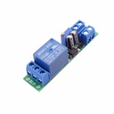 12V time delay relay module car start delay switch with optocoupler signal trigger time adjustable