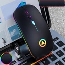 A2 Slim 2.4G Wireless Mouse Quiet Silent Ergonomic Mouse USB Rechargeable Optical Computer Mice