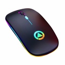 A2 Slim 2.4G Wireless Mouse Quiet Silent Ergonomic Mouse USB Rechargeable Optical Computer Mice