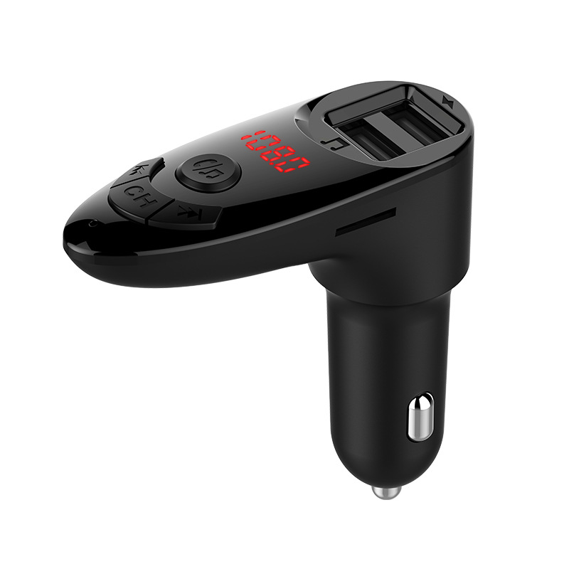Car MP3 player Bluetooth hands-free dual USB with remote control TF card Bluetooth 5.0 multi-function receiver