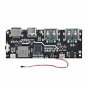 CIR0000997CQC4+PD3.0 LED Dual USB 5V 4.5A 22.5W Micro/Type-C USB Mobile Power Bank 18650 Charging Module Temperature / Circuit Protection