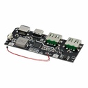 CIR0000997CQC4+PD3.0 LED Dual USB 5V 4.5A 22.5W Micro/Type-C USB Mobile Power Bank 18650 Charging Module Temperature / Circuit Protection