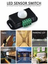 DC 12V 24V 6A Automatic Adjustable PIR Motion Sensor Light Switch Module for LED Strip Light Lamp