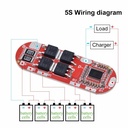 3s 4s 5s 25a Bms 18650 Li-ion Lipo Lithium Battery Protection Circuit Board Module Pcb Pcm 18650 Lipo Bms Charger
