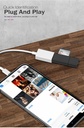 Apple OTG adapter cable adapter Lightning to USB3.0 camera electronic keyboard mobile phone converter
