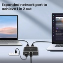 Rj45 Splitter 1 To 2/3/4 out 1000M Gigabit Ethernet Splitter Extender Adapter Rj45 LAN Connector Coupler for PC Laptop TV Box Router