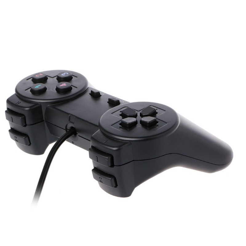 USB 2.0 Gamepad Gaming Joystick Wired Game Controller For Laptop Computer PC PS1
