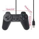 USB 2.0 Gamepad Gaming Joystick Wired Game Controller For Laptop Computer PC PS1