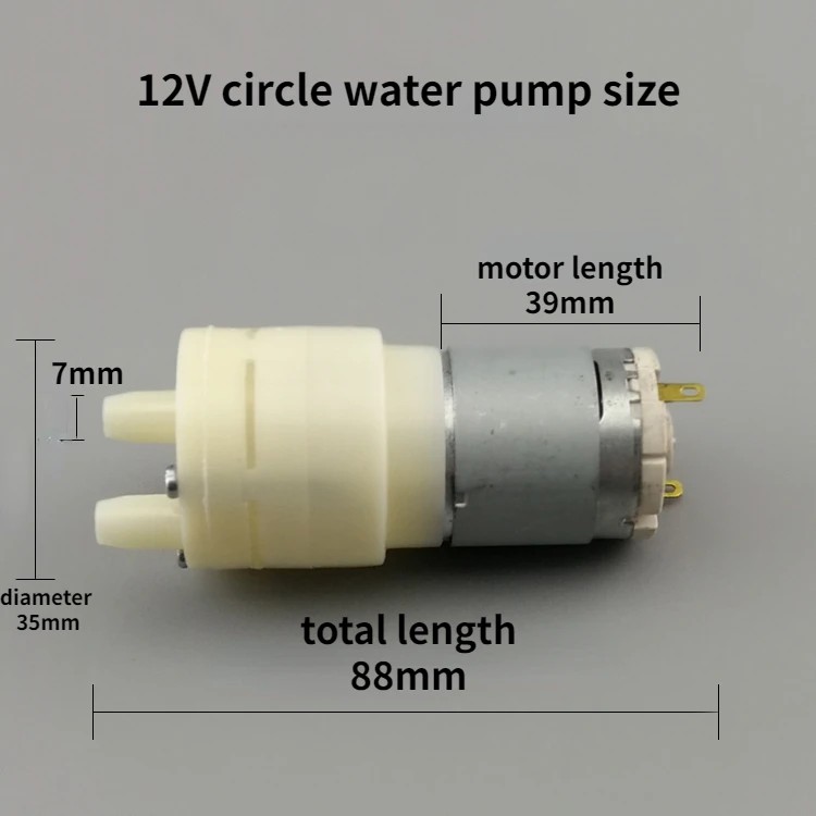 365 12V DC pumping motor micro self-priming water dispenser micro pump