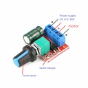 5V-35V 5A PWM DC Motor Adjustable Speed ​​Regulator LED Dimmer
