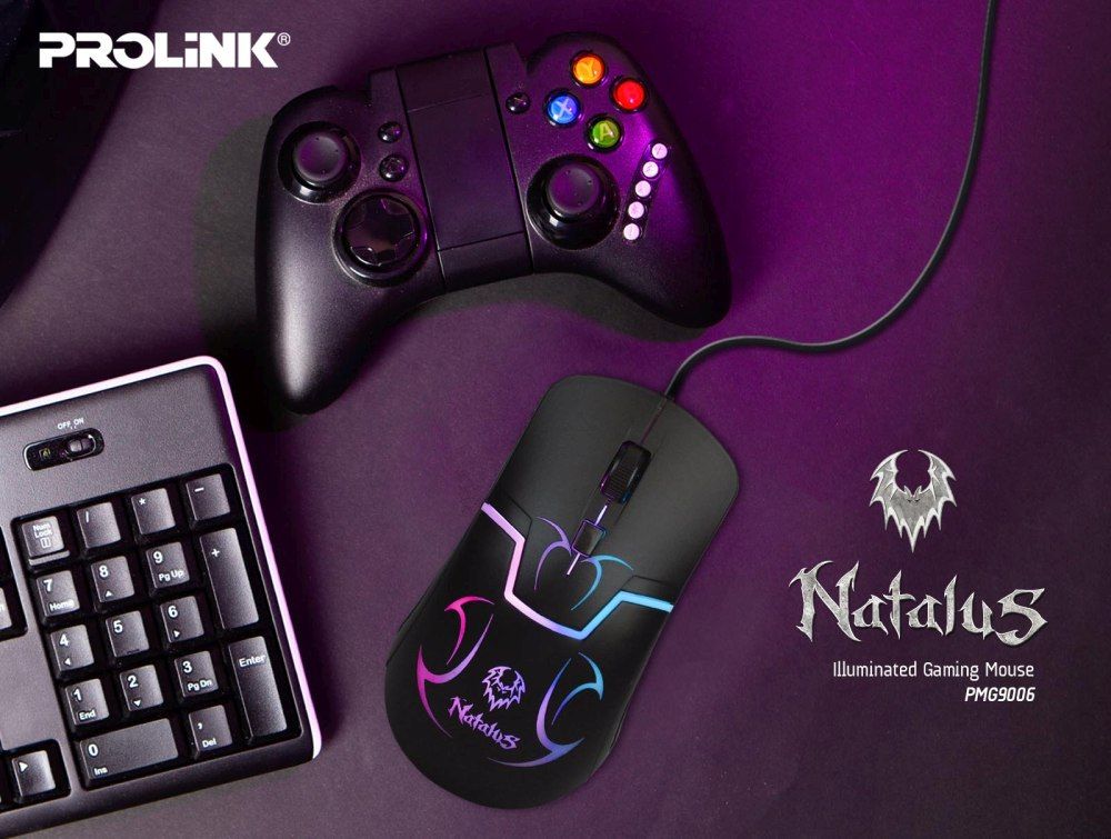 Prolink PMG9006 NATALUS Illuminated Gaming Mouse