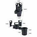 2 In 1 Car Cup Holder Expander Adapter Base Tray 360 Rotating Multifunctional Dual Cup Holder Bottle Holder Extender Auto Stand