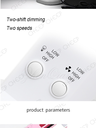 Mini Tower fan with light