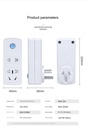 Wireless remote control socket intelligent remote control multi-socket