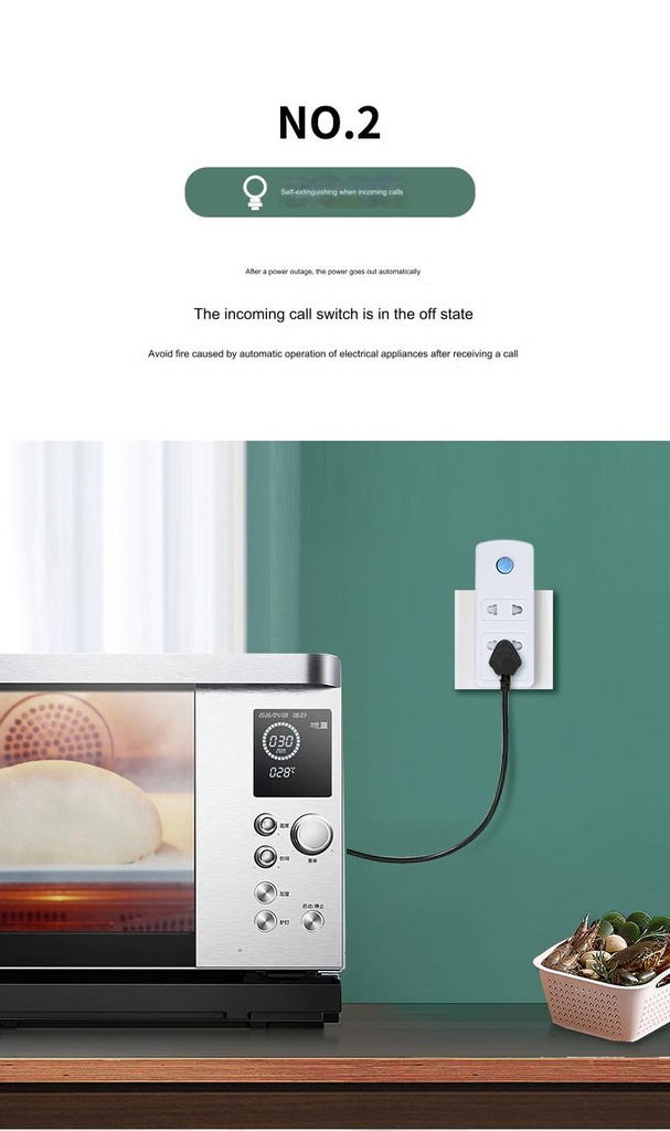 Wireless remote control socket intelligent remote control multi-socket