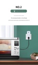 Wireless remote control socket intelligent remote control multi-socket