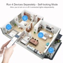 Tuya Smart Switch WiFi DIY Timer 85-220V RF Voice Control Module 4CH Tuya Module