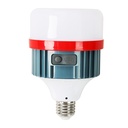 Retractable 18650 rechargeable LED light bulb mobile night market light