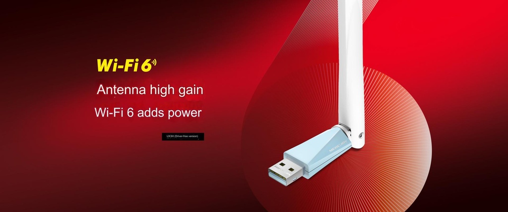Mercury AX300 286Mbps High Gain Wireless USB Network Card UX3H (Driver-free version)
