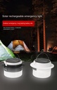 Emergency outdoor stall USB rechargeable 18650 battery led camping light tent lamp solar lights