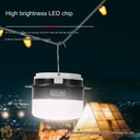 Emergency outdoor stall USB rechargeable 18650 battery led camping light tent lamp solar lights