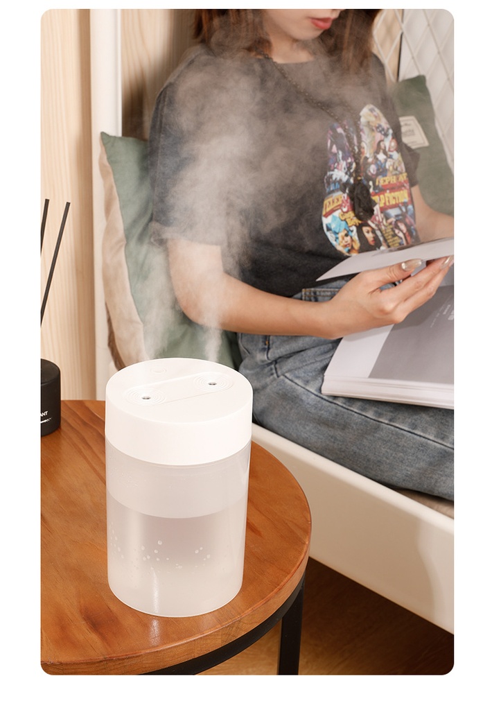 1.6L Double Spray Air Humidifier USB aromatherapy large capacity atomizing humidifier