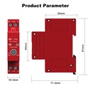 Tuya Wifi Intelligent Circuit Breaker 63A Metering Automatic Reclosing Switch Timer APP Control