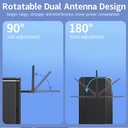 150m Bluetooth adapter driver-free Bluetooth5.4 computer external USB antenna Bluetooth receiver and transmitter