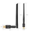 150m Bluetooth adapter driver-free Bluetooth5.4 computer external USB antenna Bluetooth receiver and transmitter