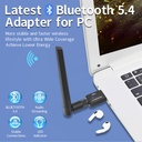 150m Bluetooth adapter driver-free Bluetooth5.4 computer external USB antenna Bluetooth receiver and transmitter