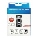 900Mbps USB WiFi Bluetooth Adapter 2 in 1 USB Dongle 2.4Gbps 5Gbps Dual Band USB Wi-Fi Network Card Wireless Receiver