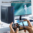 WIFI 6 286.8Mbps USB Dongle 2.4GHz Mini USB WiFi Card Adapter Driver Free Wireless Network Receiver For Windows 7 10 11